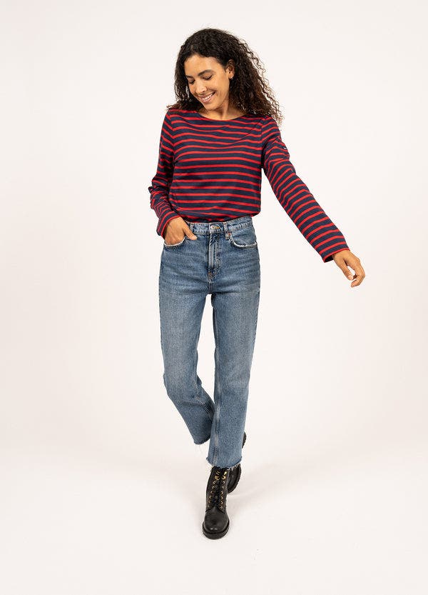 navy/red