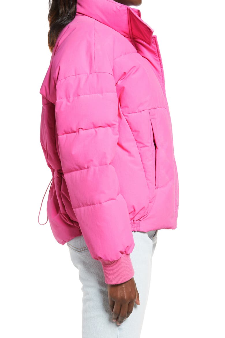 Levi's® Women's Puffer Jacket, Alternate, color, HOT PINK