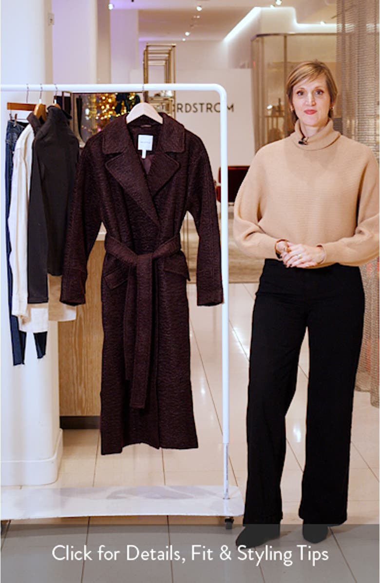 Belted Trench Coat, sales video thumbnail