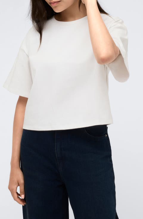 Logo Heatseal Cotton Heavyweight T-Shirt