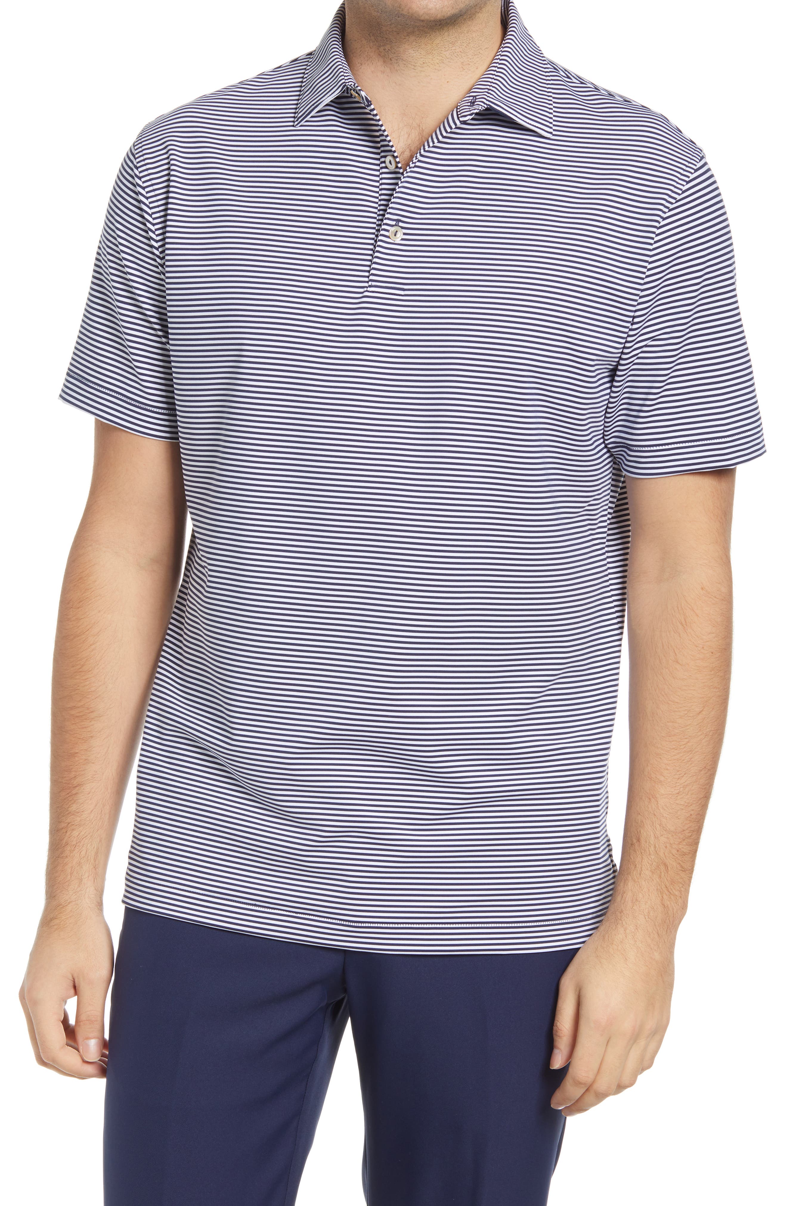 Hales Stripe Performance Polo