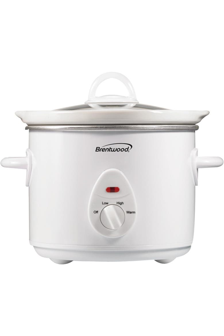 3qt Slow Cooker, Main, color, WHITE