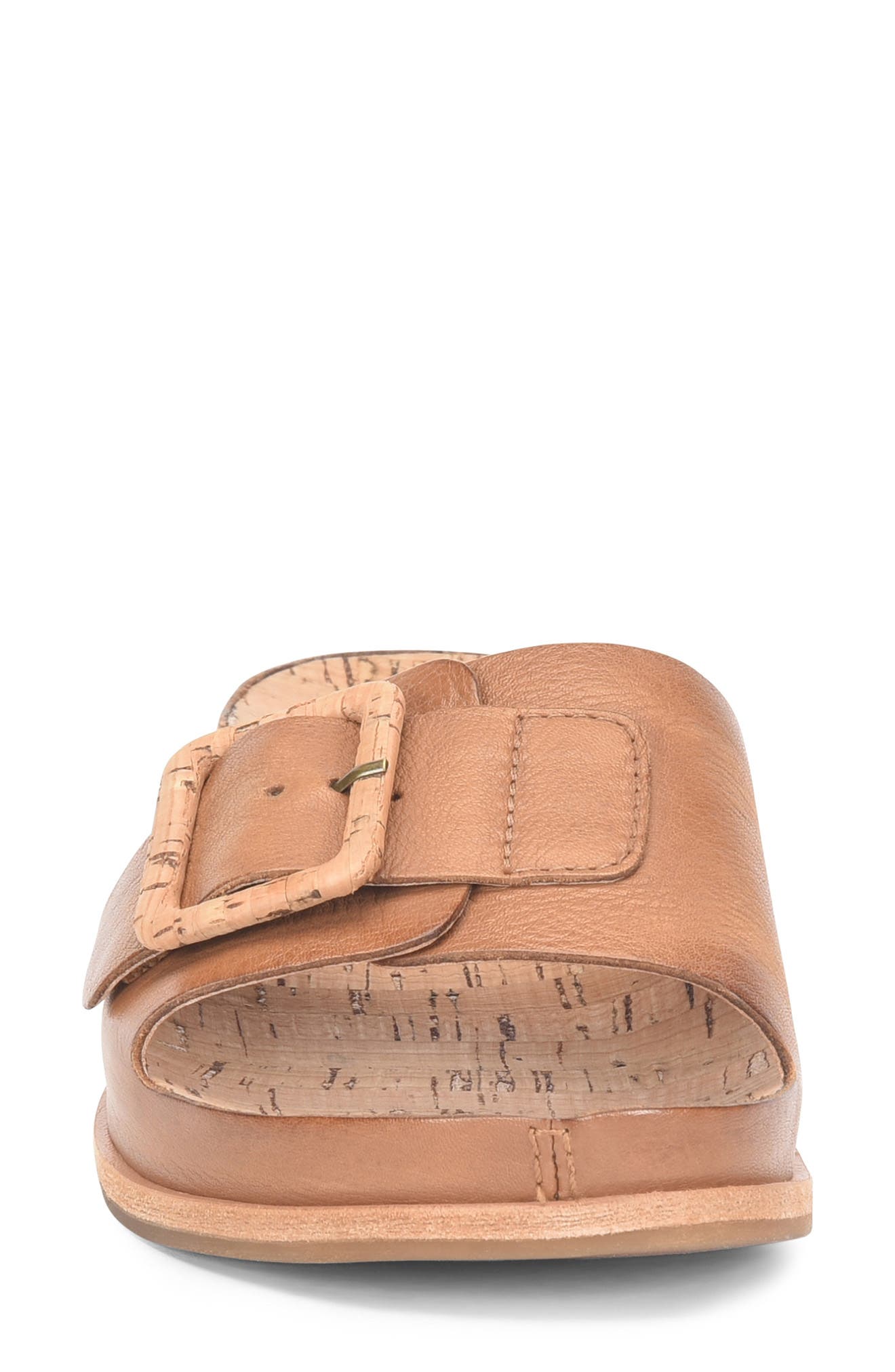 Tutsi Buckle Slide Sandal, Alternate, color, BROWN F/ G