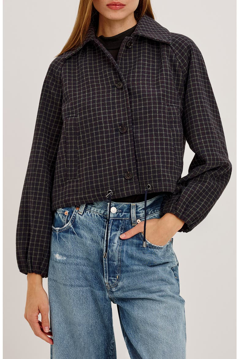 North Plaid Jacket, Main, color, MULBERRY CHECK