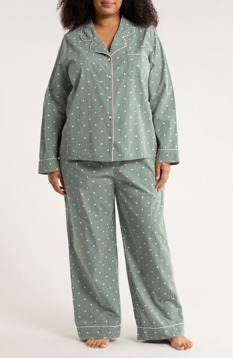Classic Cotton Pajamas (Plus)
