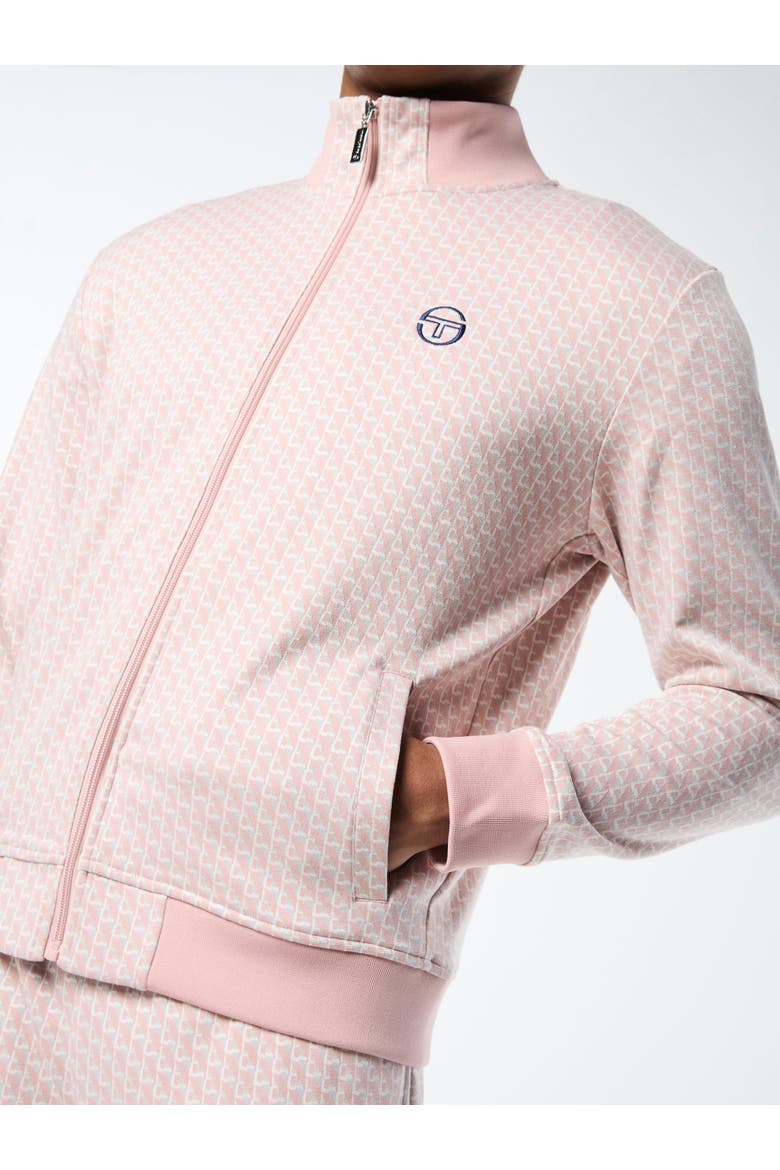 Paolo Knit Track Jacket, Alternate, color, PALE MAUVE
