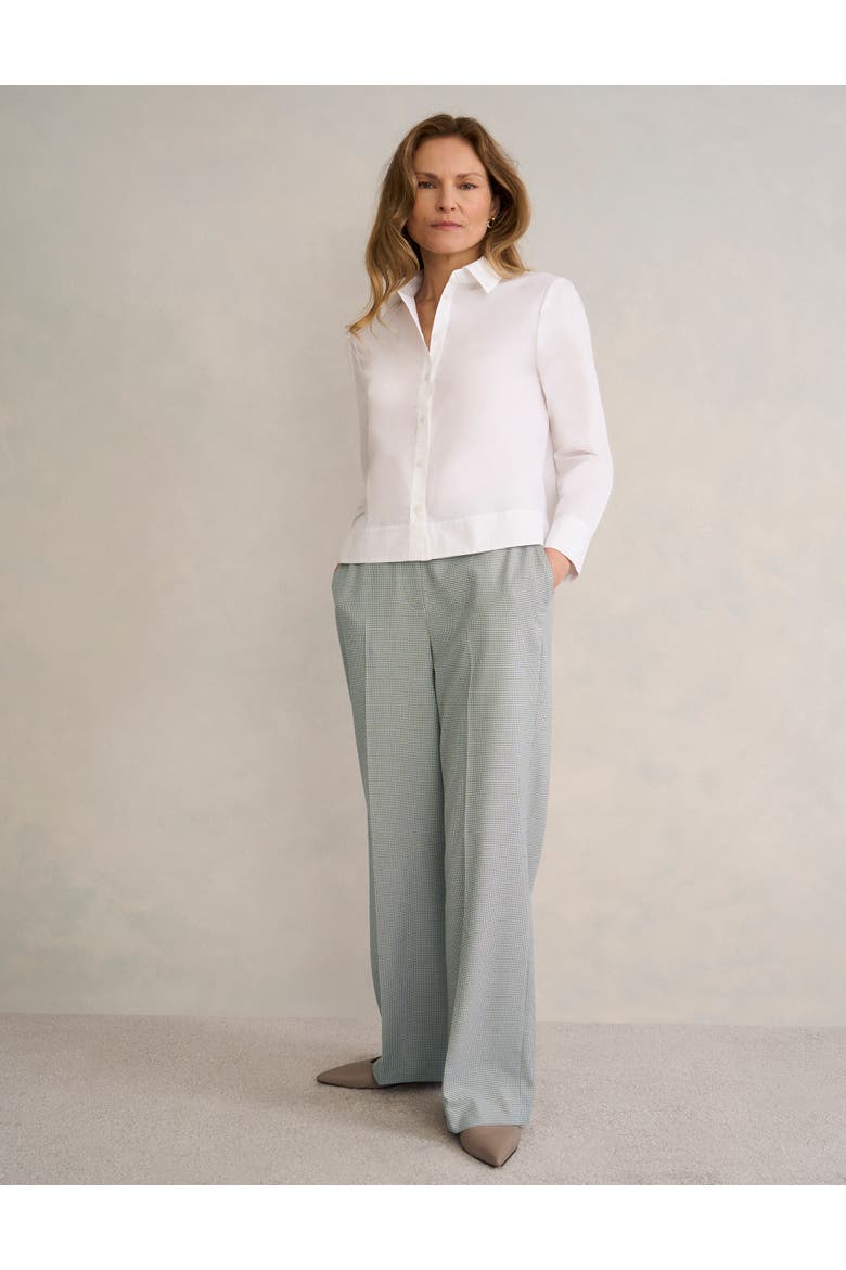 Ellie Wide Leg Tailored Trousers, Alternate, color, Camel Multi
