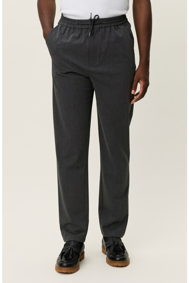 Como Tapered Drawstring Pants, Main, color, DARK GREY MELANGE