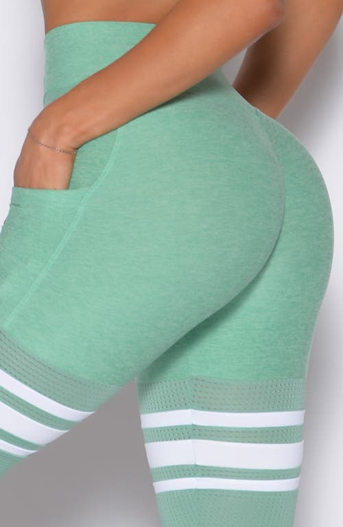 Bombshell Sportswear Contour Thigh High In Green