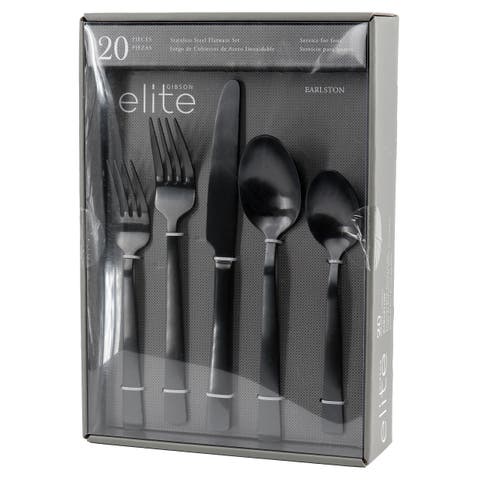 Earlston 20 Piece Stainless Steel Flatware Set