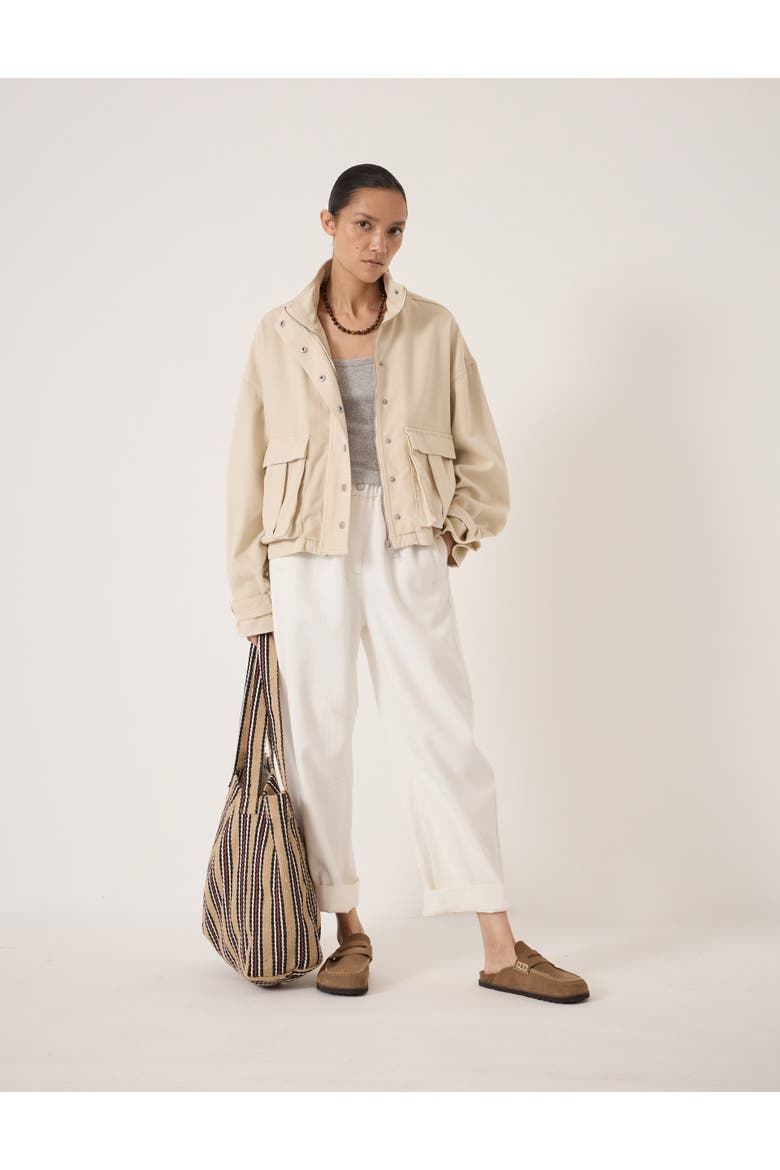 Melinda Supersoft Utility Jacket, Alternate, color, Sand