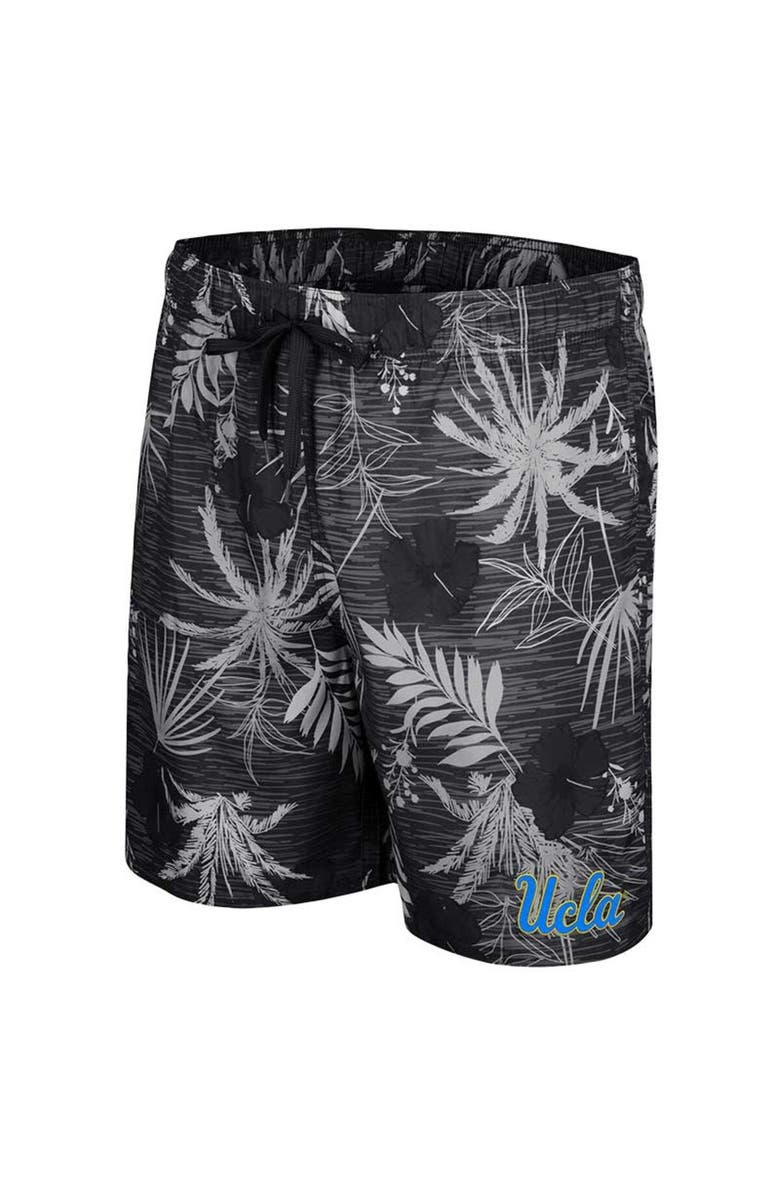 COLOSSEUM Men's Colosseum Black UCLA Bruins What Else is New Swim Shorts, Alternate, color, Black