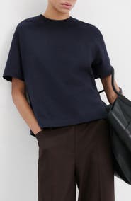 MANGO Oversize Cotton T-Shirt