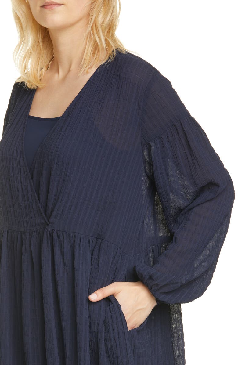 Samsøe Samsøe Jolie Long Sleeve Oversize Dress, Alternate, color, 