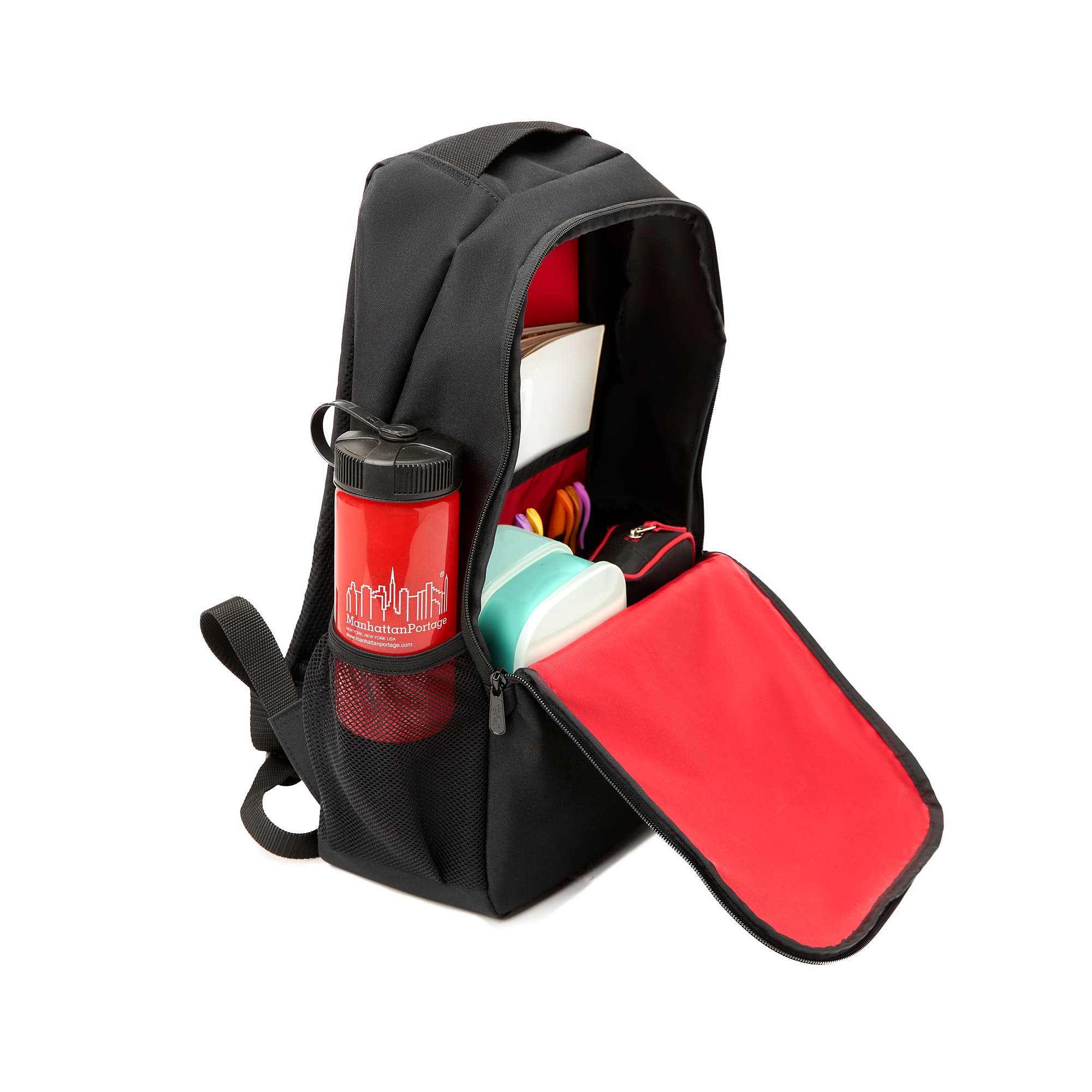 Manhattan Portage Linden Hill Backpack, Alternate, color, Black