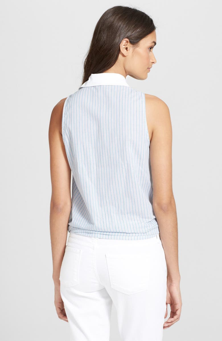 Equipment 'Mina - Fundamental Stripe' Tie Front Shirt, Alternate, color,