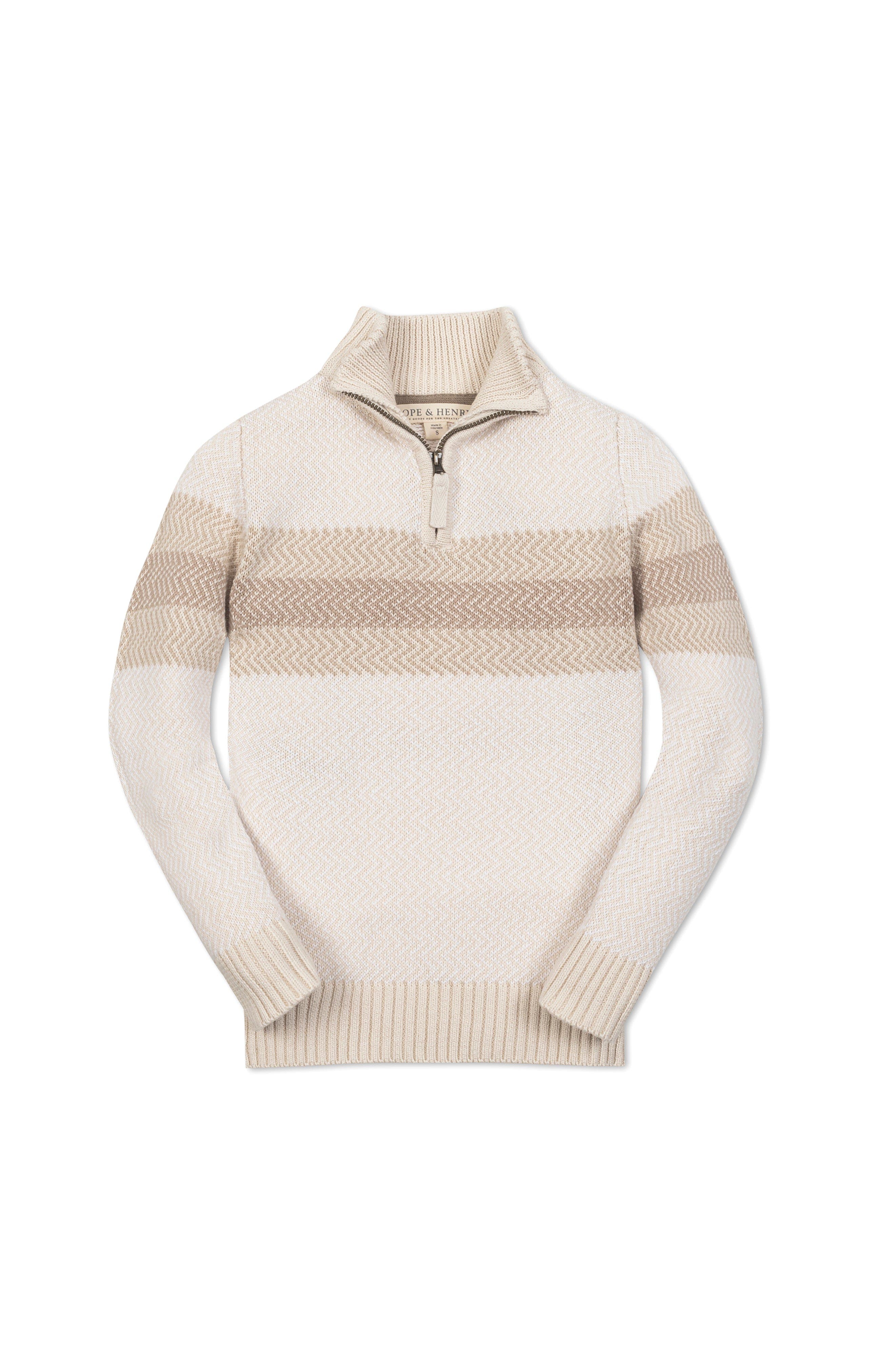 Natural Chevron Chest Stripe