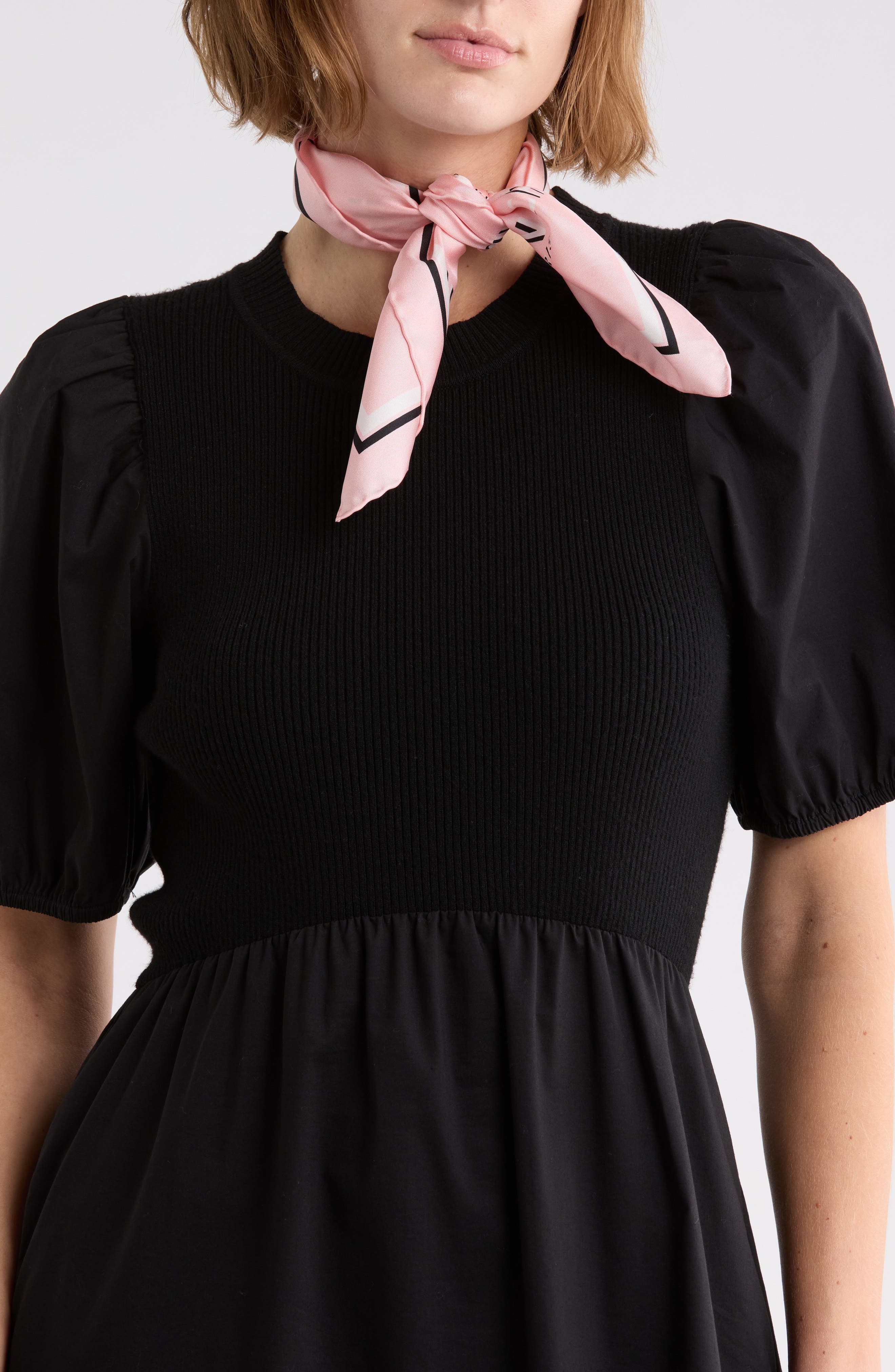 Shadow Silk Small Square Scarf