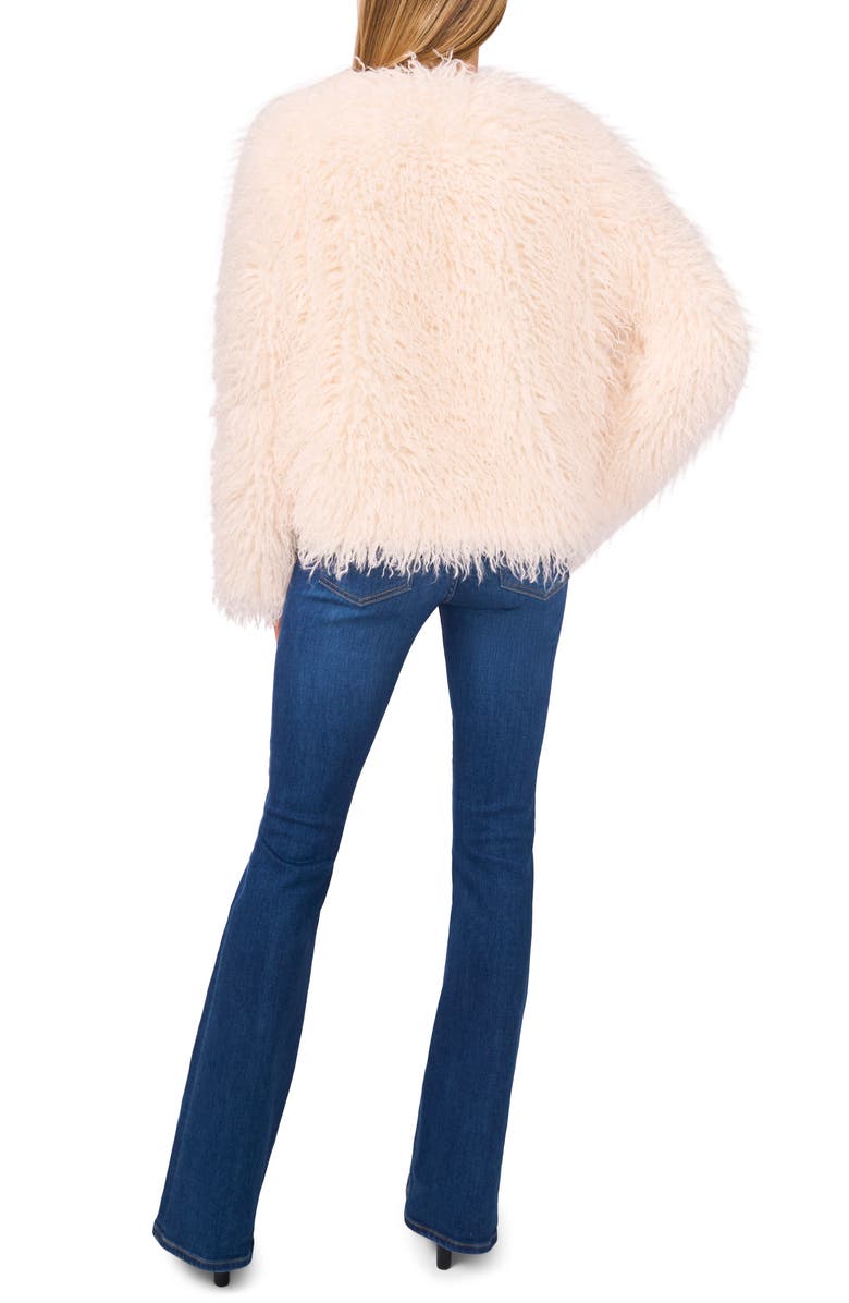 Halogen<sup>®</sup> Faux Fur Jacket, Alternate, color, New Ivory