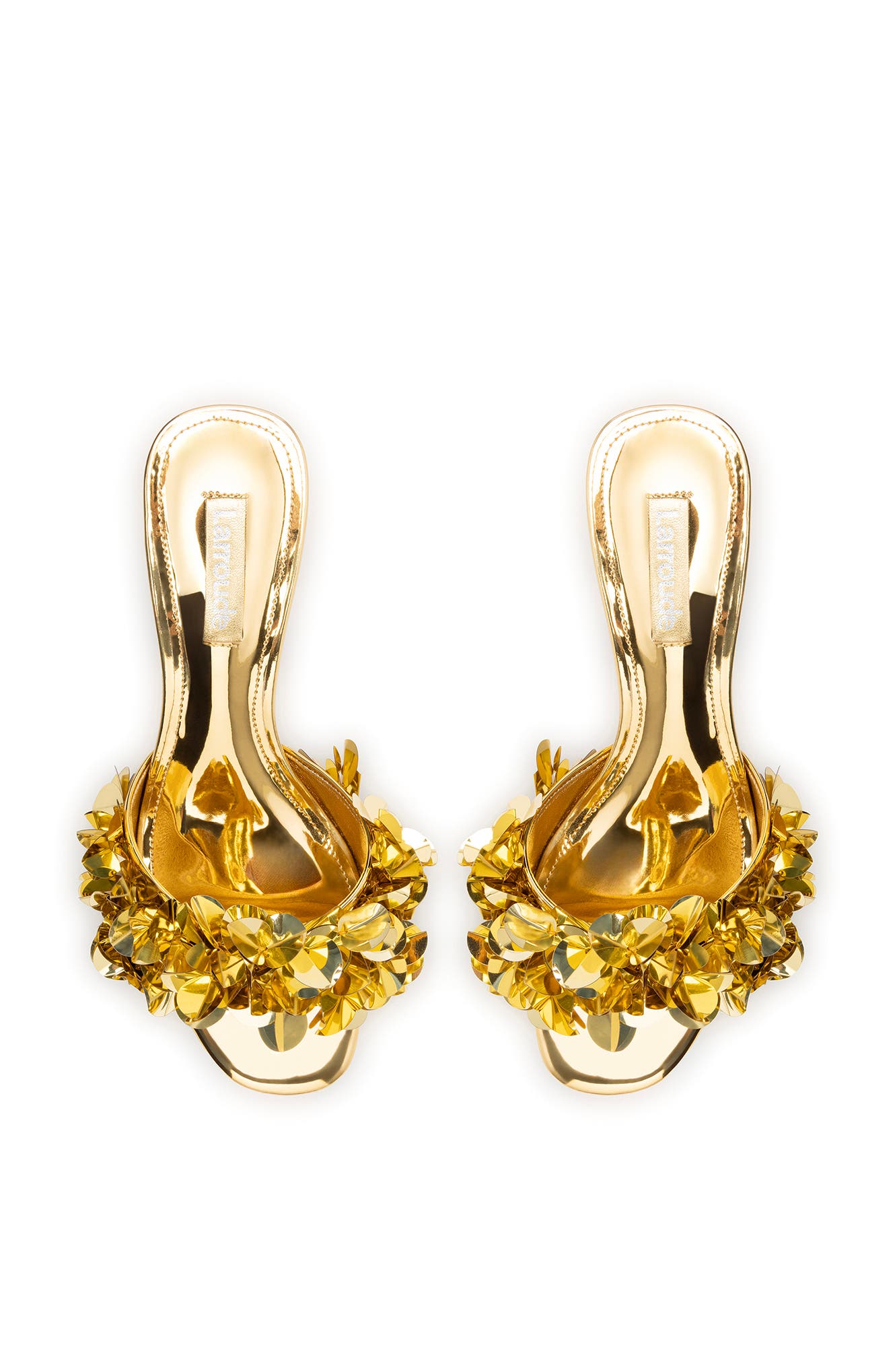 Larroudé Greta Disco Mule, Alternate, color, 