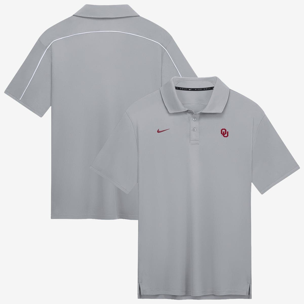 Nike Men's Nike Gray Oklahoma Sooners Par Dri-FIT Polo (Men) | Nordstrom