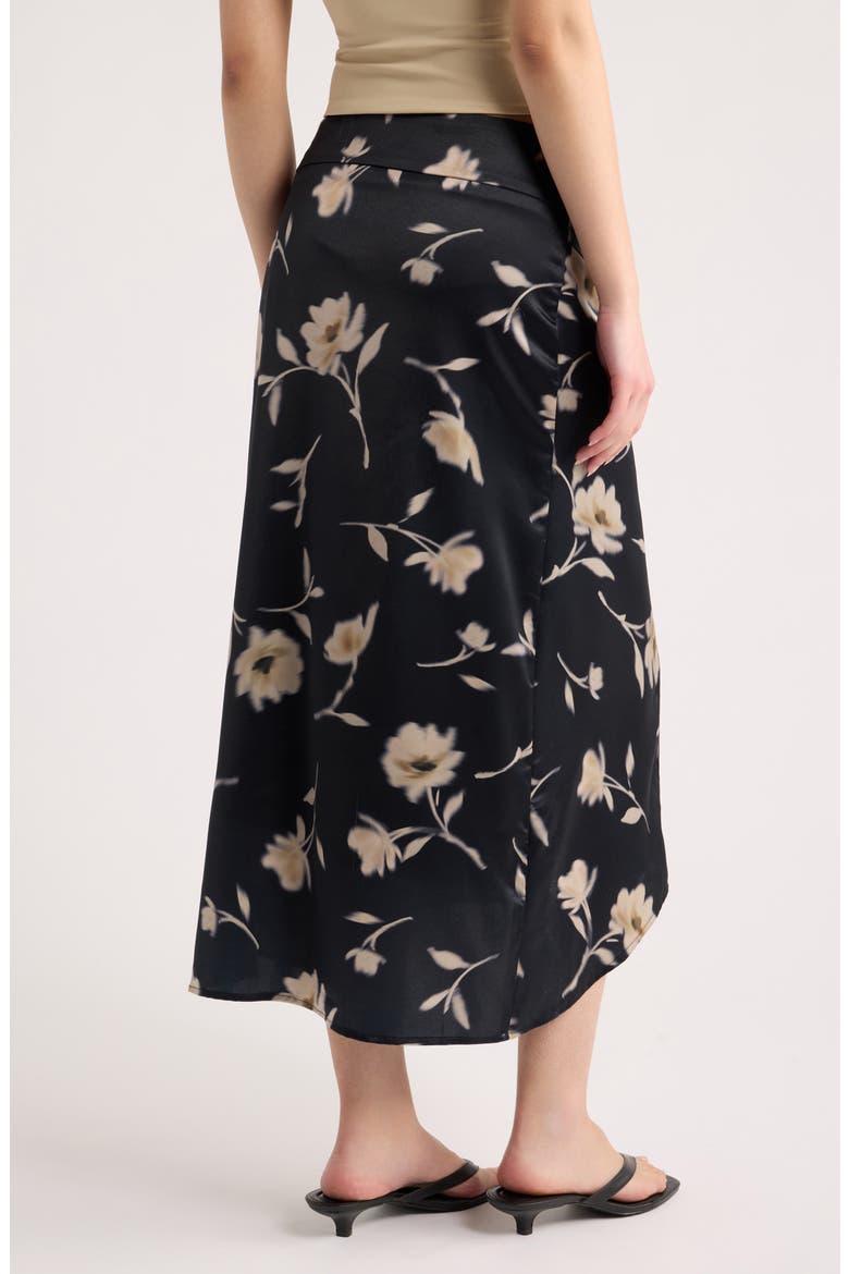 Lewinae Midi Skirt, Alternate, color, BLACK