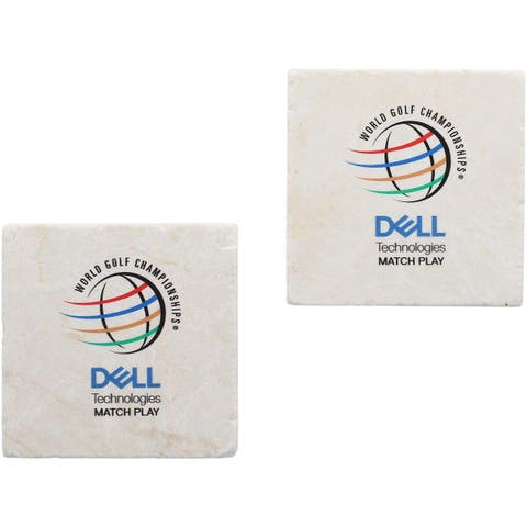 WGC-Dell Technologies Match Play 2-Pack Marble Coaster Set