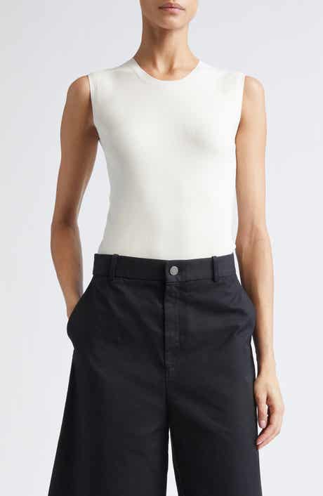 Bowery Sleeveless Silk Blend Sweater