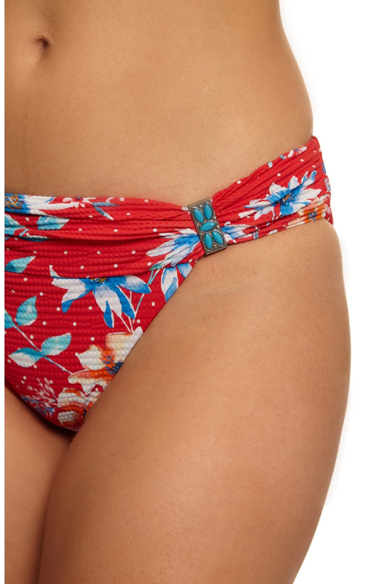 Countryside Hipster Bikini Bottoms, Alternate, color, RED MULTI