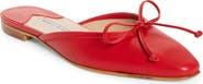 Manolo Blahnik Ballerimu Square Toe Mule