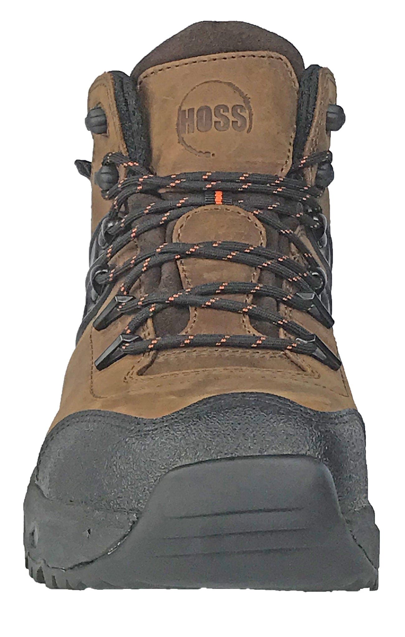 Hoss Boot Company HOSS Stomp Composite Toe Wedge Work Boot, Alternate, color, Brown/Black