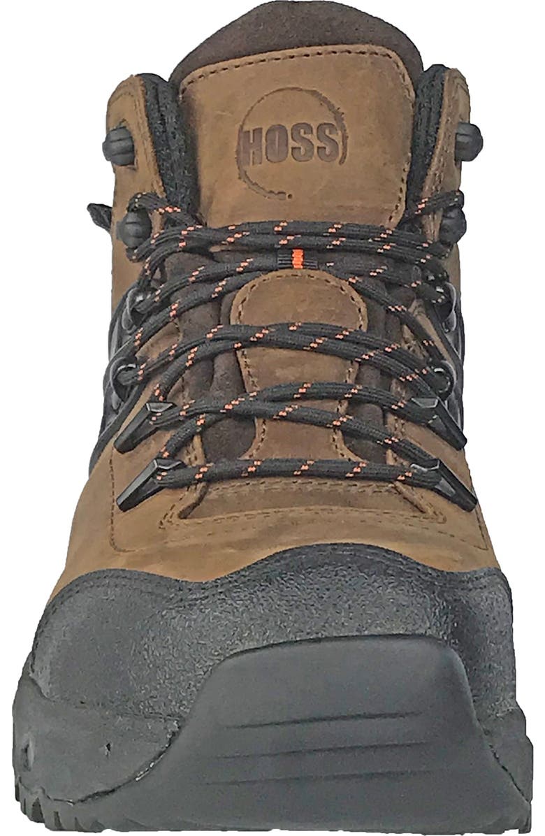 Hoss Boot Company HOSS Stomp Composite Toe Wedge Work Boot, Alternate, color, Brown/Black