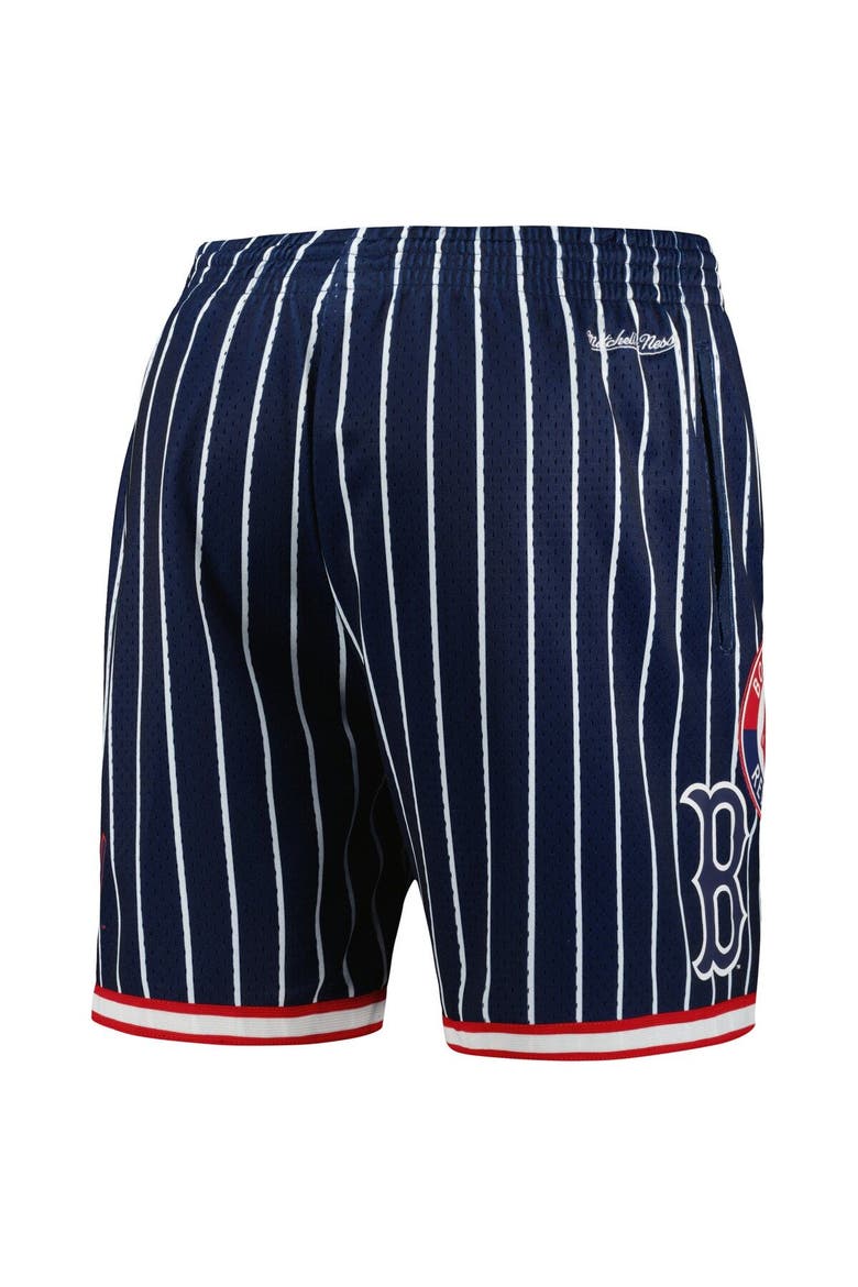 Men's Mitchell & Ness Navy Boston Red Sox Cooperstown Collection 2004 World Series City Collection Mesh Shorts, Alternate, color, Navy
