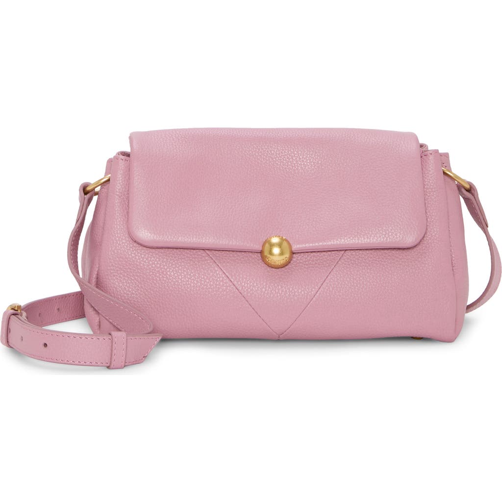 Vince Camuto Medna Leather Crossbody Bag In Pink