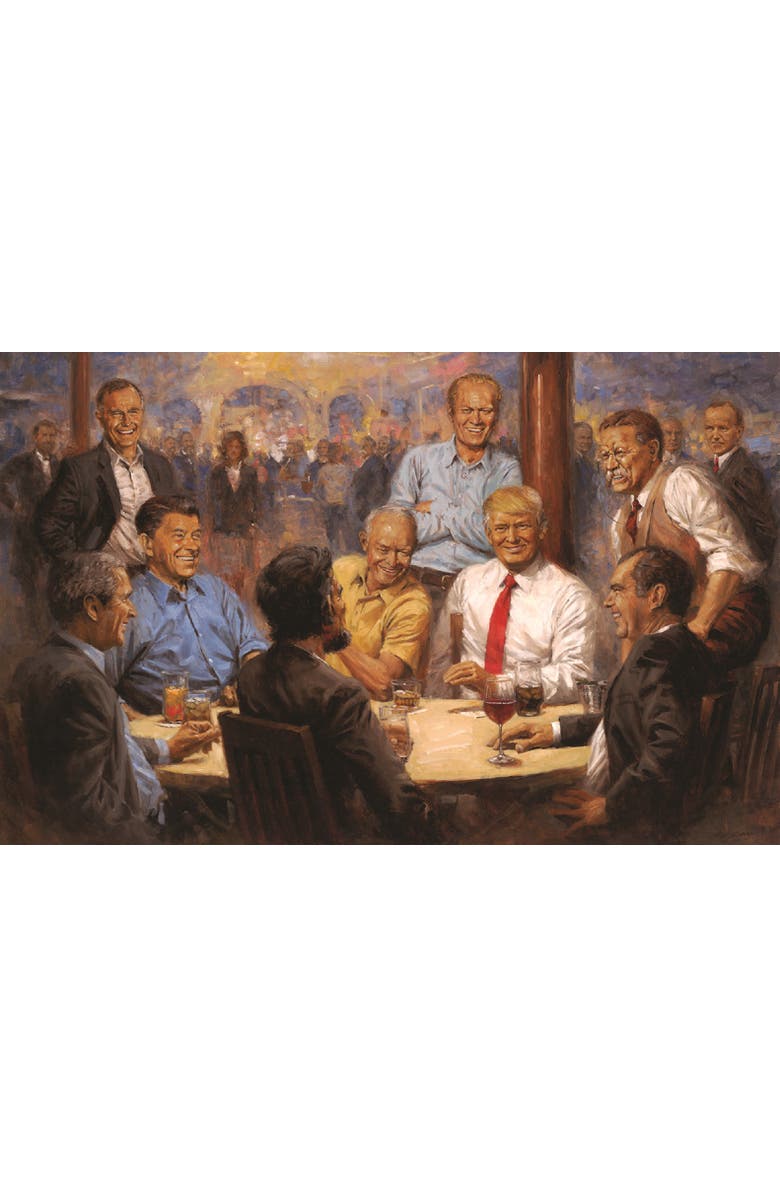 Sunsout The Republican Club 550 piece Jigsaw Puzzle for Adults, Alternate, color, 