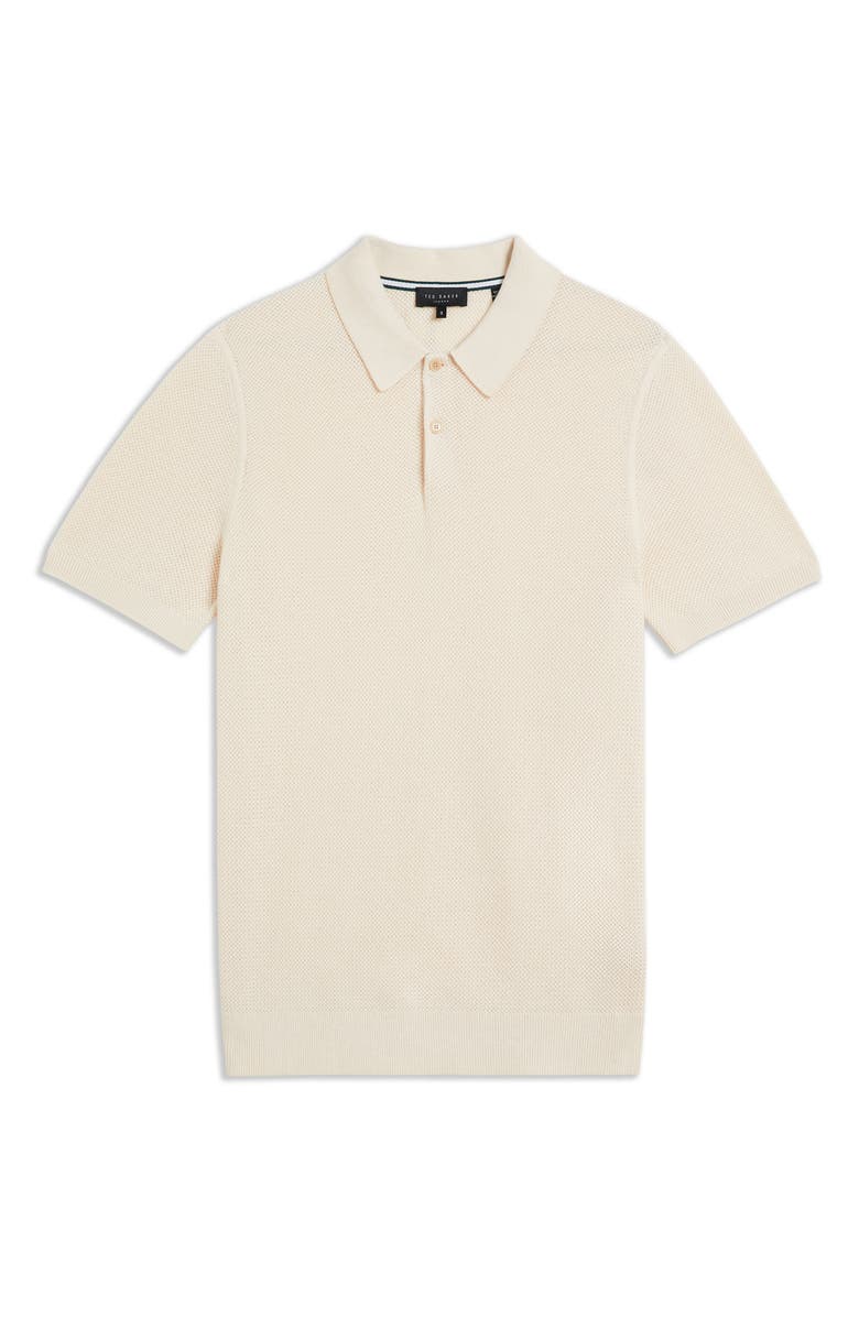Ted Baker London Imago Textured Polo, Alternate, color, 