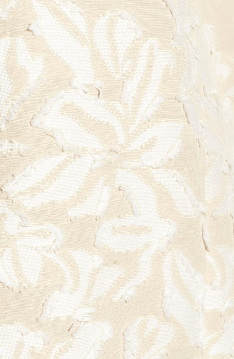 Chelsea28 Textured Floral Collarless Jacket, Alternate, color, 