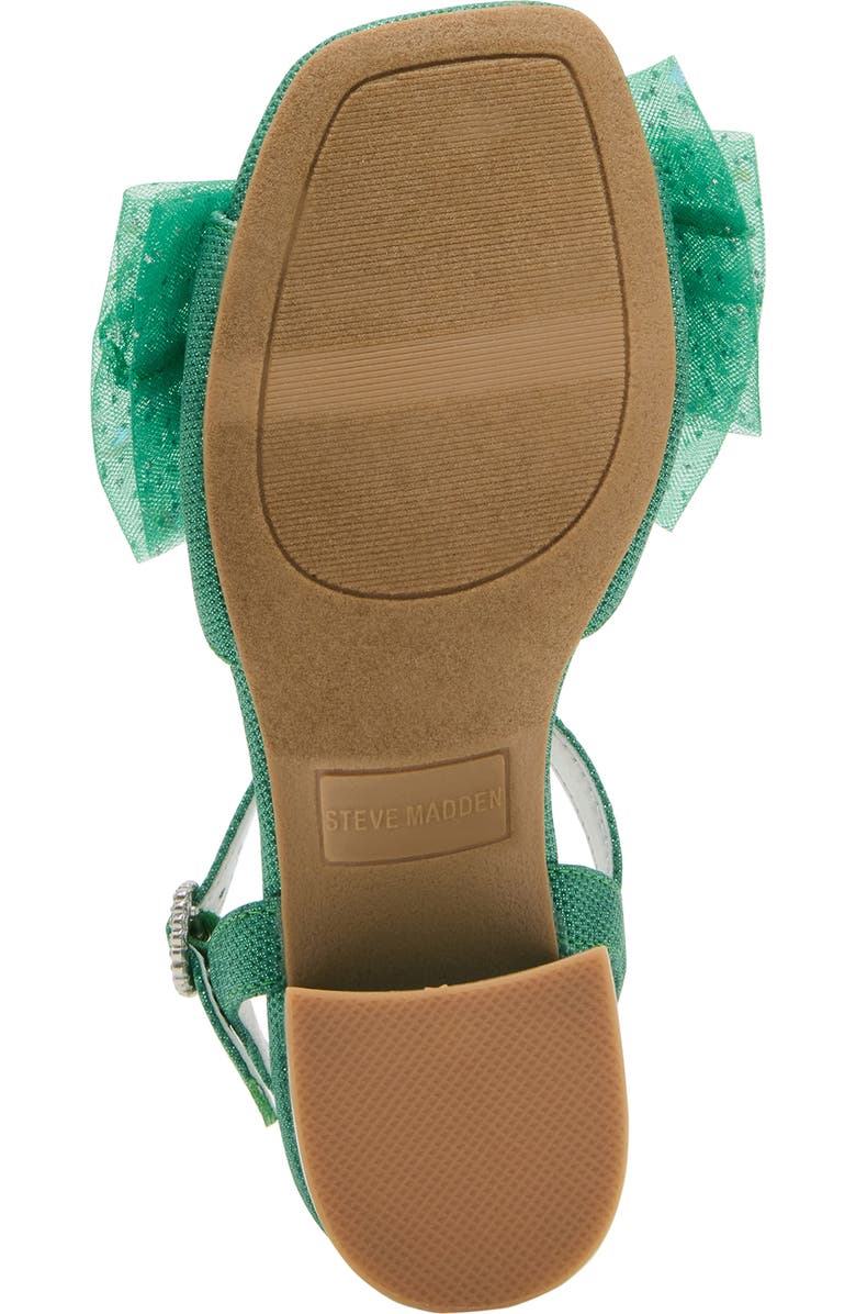 Steve Madden Kids' Jtiara Ankle Strap Sandal, Alternate, color, Green