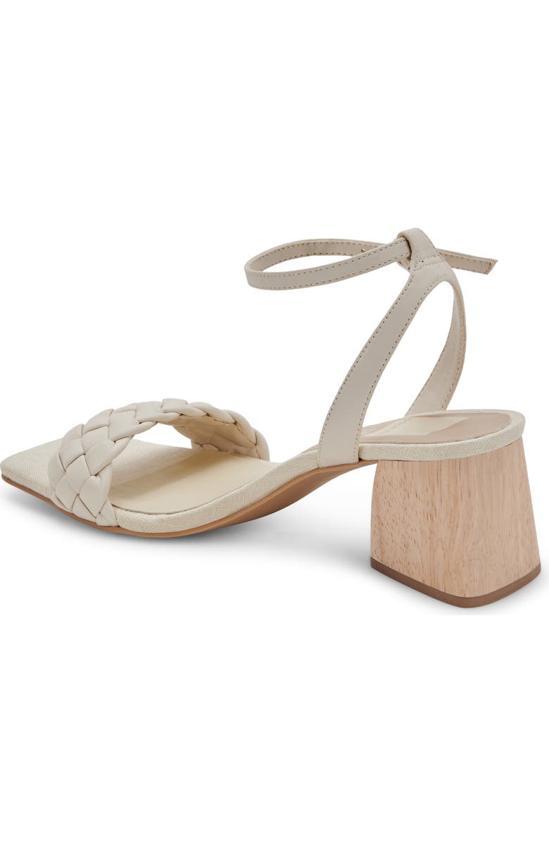 CLEAR BY DOLCE VITA Dolce Vita Maren Ankle Strap Sandal, Alternate, color, Ivory Stella