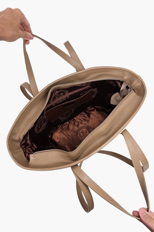 CV By Cavalinho Handbag 656, Alternate, color, Beige / White