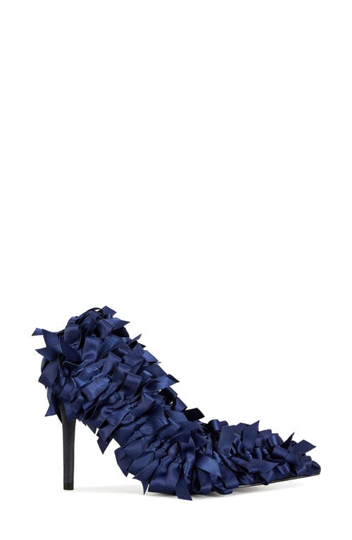 Azalea Wang Lylio Bow Pump In Blue