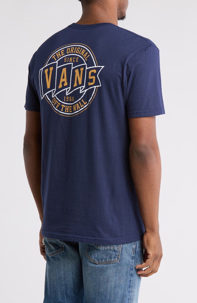 Vans Pennant Logo Graphic T-Shirt, Alternate, color,