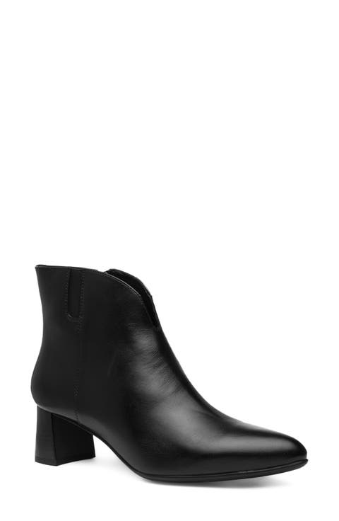 Acanthus Leather Bootie