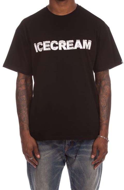 Snow Top Cotton Graphic T-Shirt