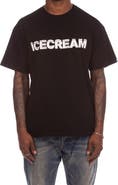 ICECREAM Snow Top Cotton Graphic T-Shirt