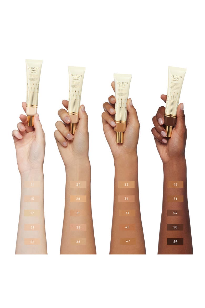 Glow Skin Tinted Moisturizer with Hyaluronic Acid & Bakuchiol, Alternate, color, 17 FAIR