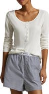 Polo Ralph Lauren Long & Lean Cotton Jersey Lounge Henley