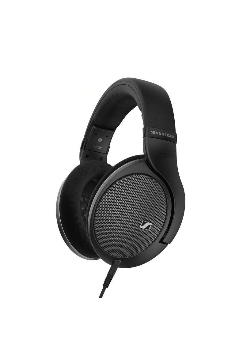 HD 550 Open-Back Audiophile Headphones, Main, color, Black