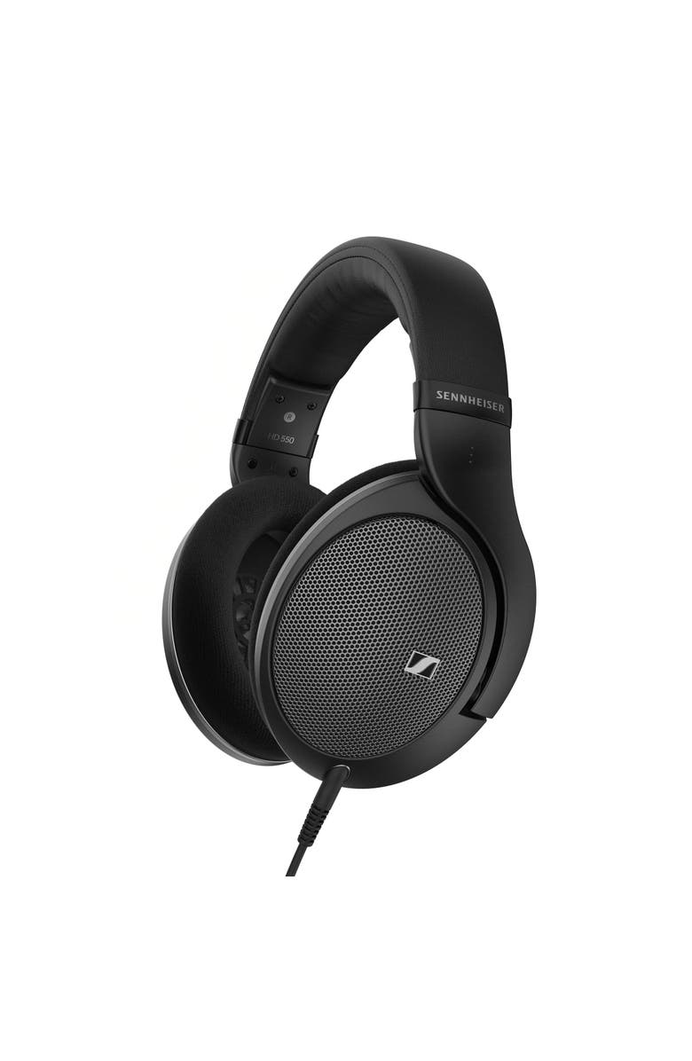 Sennheiser HD 550 Open-Back Audiophile Headphones, Main, color, Black
