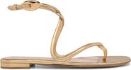 Gianvito Rossi Jungle Mamba Flat Sandals